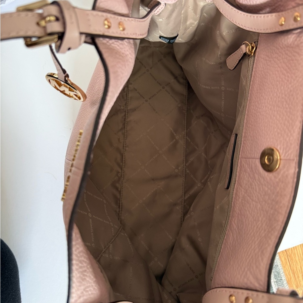 Michael Kors Lenox Leather Tote Bag - Picture 4 of 5